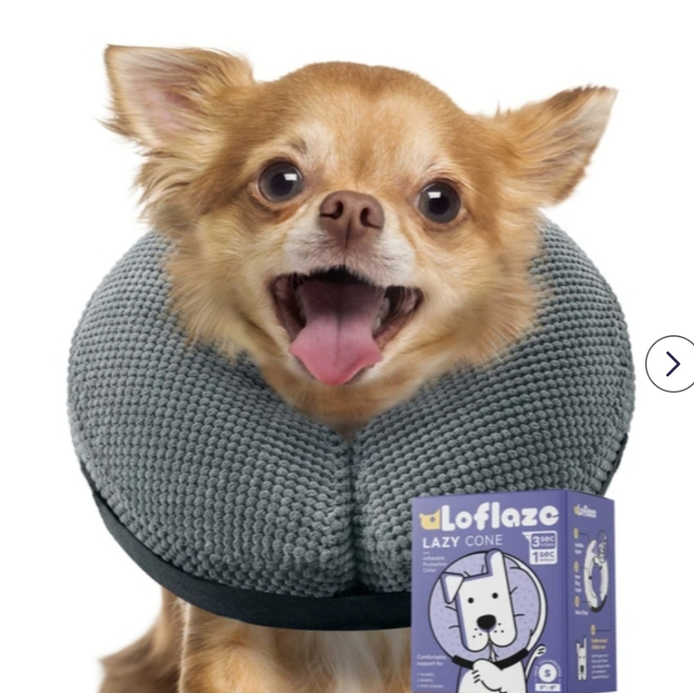 Loflaze Lazy Cone Velvet Grey Comfort Support Injuries, Rashes, Post Surgery